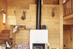 Larixhitta Kamin vorne Larixhitta Kamin vorne